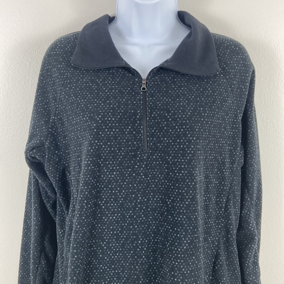 ✨3/$25✨ Columbia Black Spotted Light Fleece - L - Picture 2 of 8